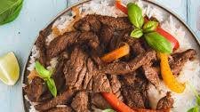 Tex-Mex Stir-Fry Steak with Peppers