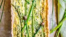 The Best Asparagus Quiche with Goat Cheese Recipe