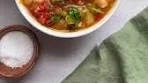 This soup is bringing me back to life 😅 . This rainbow ...