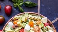Tomato Avocado Pasta Salad