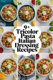 9+ Feel-Good Tricolor Pasta Salad Recipes with Italian Dressing for Your Next Gathering tricolor-pasta-salad-italian-dressing-recipes-ddddd-65374