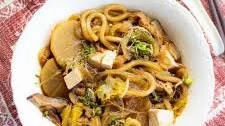 Udon Noodle Soup with Vegetables
