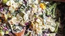 Vegan Caesar Pasta Salad