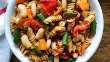 Vegan Rainbow Veggie Pasta