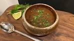 Vegetarian Black Bean Soup with Quinoa | City Foodie Farm |
