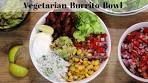 vegetarian burrito bowl (easy & healthy) | Mexican rice bowls ...