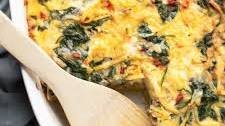 Vegetarian Hashbrown Breakfast Casserole