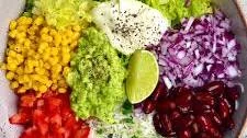 Veggie Burrito Bowl (Mexican Rice Bowl)
