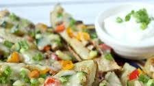 Veggie Loaded Potato Skins