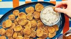 What's Better Than Fried Pickles? These Fried Pickles Dipped in Bacon-Ranch