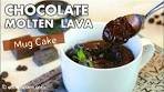 10 Minute Chocolate Lava Cake in a Mug