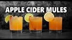 3 Easy Apple Cider Mule Cocktails | Booze On The Rocks