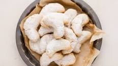 Almond Crescent Cookies