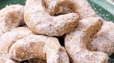 Almond Crescent Cookies