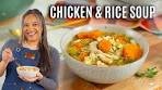 Amazing Chicken and Rice Soup Recipe | Caldo de Pollo con ...