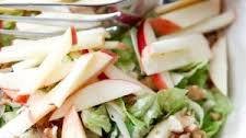 Apple, Celery and Walnut Salad with Honey Dijon Vinaigrette
