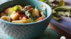 Apple Celery Walnut Salad in Honey Mustard Dressing