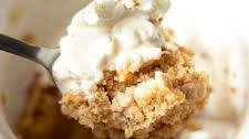 Apple Mug Cake - No Egg, Single Serve Treat!