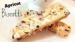 APRICOT BISCOTTI | easy recipe | sliced almonds & dried ...