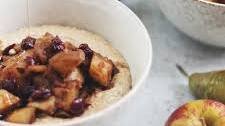 Autumn Apple & Pear Porridge