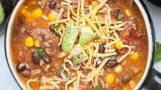 Beef Taco Soup