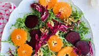 Beet and Mandarin Orange Salad