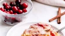 BEST Cranberry and Apple Cake