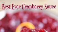 Best Ever Cranberry Sauce