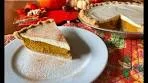 Best Pumpkin Ever Pie with Sweetened Sour Cream Topping