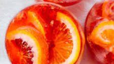Blood Orange and Pomegranate Sparkling Sangria