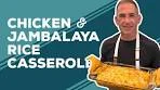 Bobby's makin' my easy Chicken and Jambalaya Rice ...