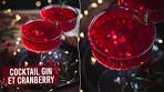 BOISSON | Cocktail Gin et Cranberry