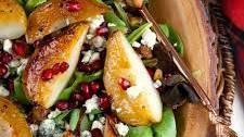 Bourbon Roasted Pear Salad Recipe