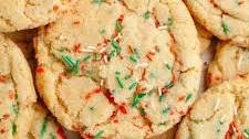 Brown Butter Christmas Sprinkle Sugar Cookies