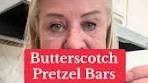 Butterscotch Pretzel Bars Recipe for Easy Baking