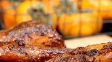 Buttery Maple Glazed Smoked Turkey Legs