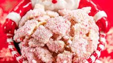 Candy Cane Chex Mix