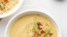 Cauliflower Leek Soup