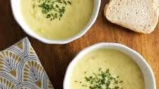 Cheesy Potato Leek Soup
