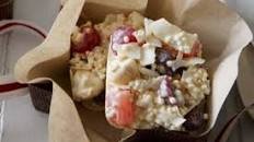 Cherry, macadamia, Turkish delight and amaranth white Christmas