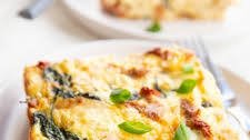 Chicken and Spinach Breakfast Casserole