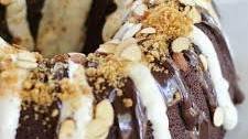 Chocolate S'mores Bundt Cake