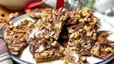 Chocolate Toffee Christmas Crack Recipe