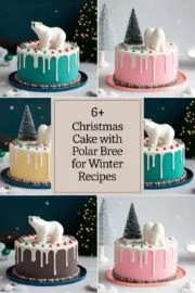 6+ Simple Winter Recipes: Delightful Christmas Cake with Polar Bear and Tree Decorations 6+ Simple Winter Recipes: Delightful Christmas Cake with Polar Bear and Tree Decorations – christmas cake with polar bear and tree for winter recipes