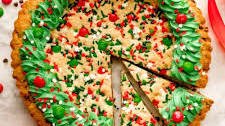 Christmas Cookie Cake - Easy Decorated Holiday Recipe