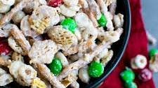 Christmas Crack (AKA White Chocolate Chex Mix)