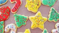 Christmas Cut-Out Sugar Cookies