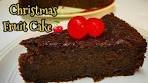 Christmas Fruit Cake (Black Rum Fruit Cake)