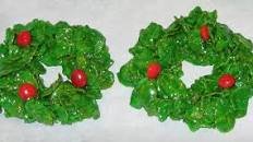 Christmas Holly Treats