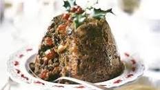 Christmas pudding with citrus & spice